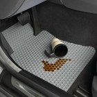Fits Mitsubishi Hino Black Rubber Floor Mats Fits Conventional   Xl 2005-2020