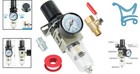 Air Compressor Filter Regulator Combo Water Oil Separator 1 4 Inch Pressure G   