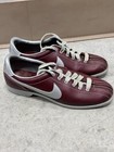Vintage 1984 Nike Bowling Shoes Women s Size 9 Maroon silver Retro Split Toe