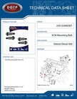 Detroit Diesel  23512309  Ecm Mounting Bolt S60 Set Of 4