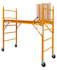 12 Foot Multi Purpose Rolling Scaffolding With Hatch 1000-lb Capacity-meetsosha