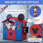 Disney Mickey Mouse Plastic Indoor outdoor Playhouse  snap   Play Easy Assembly 