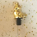Whistle Pig Gold Tone Pig Butt Bottle Pourer And Spout