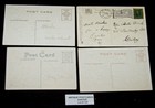 Antique Postcards Lot Of 4 Over 110 Years Old Lot 122 Easter