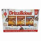 Drizzilicious Mini Rice Cake Bites Reimagined Variety 32 Pack  714g  Gf