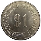1975 Singapore 1 Dollar 16 85g Copper - Nickel