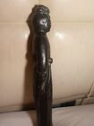 1800s Bronze Statue Chinese Goddess