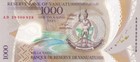 Vanuatu 1000 Vatu 2020  2023  P 13b Polymer Unc