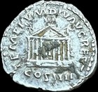 Ancient Roman Silver Denarius - Antoninus Pius 138-161 A d 