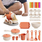 Clay Dough Tools Kit Play Set Mold Kids Toydough Pasta Maker Colorful Fun