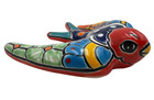 Talavera Swallow Bird Wall Art Mexican Pottery Folk Art Multicolor Handmade Red
