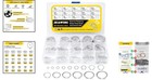 High-quality 325 Piece Retaining Ring Kit 15 Sizes C Clips