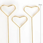 40pcs Floral Picks Card Holder  Gift Holder Sticks For Bouquets  Gold