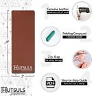 Hutsuls Brown Leather Strop Green Honing Compound Stropping Kit Knife Sharpener