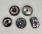 Lot Of 5 Antique Composition Buttons 