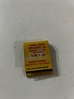 Vintage Massey Harris Tractor Combine Implements Advertising Matchbook 1947
