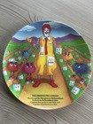 Vintage 1989 Ronald Mcdonald s 9  Plastic Collector Plates  Lot Of 2