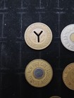 New York City  Nyc Ny Transit Authority 4 Different Subway Tokens   1 Garden S P