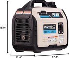 Pulsar 4000-watt Super Quiet Gas Powered Inverter Generator With Co Sentry   