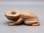 Melvin Eriacho Yellow Jasper Zuni Frog Fetish