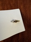 Gold-toned Textured Square Cuff  Links