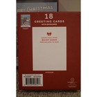 Donkey   Pup Christmas Greeting Cards W  Envelopes 18 Pack 4 25  X 5 5 