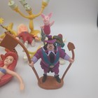 Vintage 18 Piece Disney Pvc Toy Lot  Little Mermaid  Winnie The Pooh   More