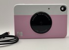 Kodak Printomatic Full-color Digital Instant Print Camera - Pink - With Cable
