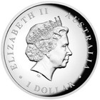 2017 Australian Kookaburra 1oz Dollar  1 Silver Proof High Relief Coin Australia