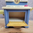 Fisher Price Briarberry Stove Oven Bear Vintage 1998 Doll Collection Kitchen