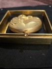 Vtg 1996 Estee Lauder Sept  Angel Lucidity Pressed Powder Compact New Sapphire