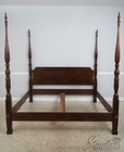 67172  Henredon Mahogany King Size Poster Bed