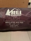 Rei Flash Insulated Air Pad Wide Long 78    X 25    X  2    1 Lb   4 Oz Hiking Camping