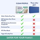 Clean People Dryer Sheets 120 Pack Fabric Softener Vegan Fresh Scent