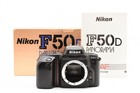 Nikon F50 Camera Slr Vintage 35mm Film Camera Black Body W box  near Mint 