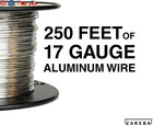 Electric Fence Wire 250ft Spool Aluminum Wire 17 Gauge