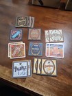 Vintage Assorted Lot Of 17 Beer  Coaster Mats From Australia    Man Cave Gear