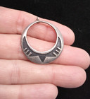 Vintage Hopi Sterling Silver Overlay Kokopelli Pendant