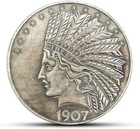 Antique Liberty Indian Head 10 Dollar Coin Uncirculated Morgan Dollar Rare Hi   