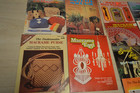 Vintage Lot Of 37  1970 s 80 s Macrame Magazine Craft Patterns   Instructions l2