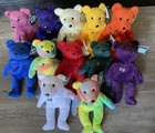 1998 Salvino   s Bamm Beano   s Mlb Baseball Bears Complete Set Lot Of 12 W  Tags