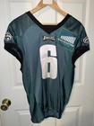 Philadelphia Eagles Devonta Smith Game Practice Worn Signed Jersey Nfl 