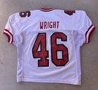 Vintag New Mexico Locos Football Jersey Size 48 Wright  46 Game Worn Reebok 90s