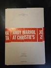 Andy Warhol At Christie   s Slipcover And Three Volume Set Of Catalogs 2012
