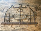 Best  Antique 18thc Wrought Iron Utensil Rack Colonial American Fireplace Hearth