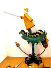 Authentic Models Balance Toys Base   4 Pendulums Jousters Fisherman Sailors Vint