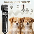 Professional Dog Grooming Clippers For Thick Coat - Dog Hair Trimmer For Groomin