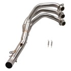Slip On For Yamaha Mt-09 Fz09 Xsr900 2015-2020 Header Exhaust System Front Pipe
