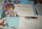  18  Vintage Art Deco Christmas Cards 