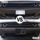 Front License Plate Frame Mounting Holder Cover Bracket For 2010-2025  Accessori